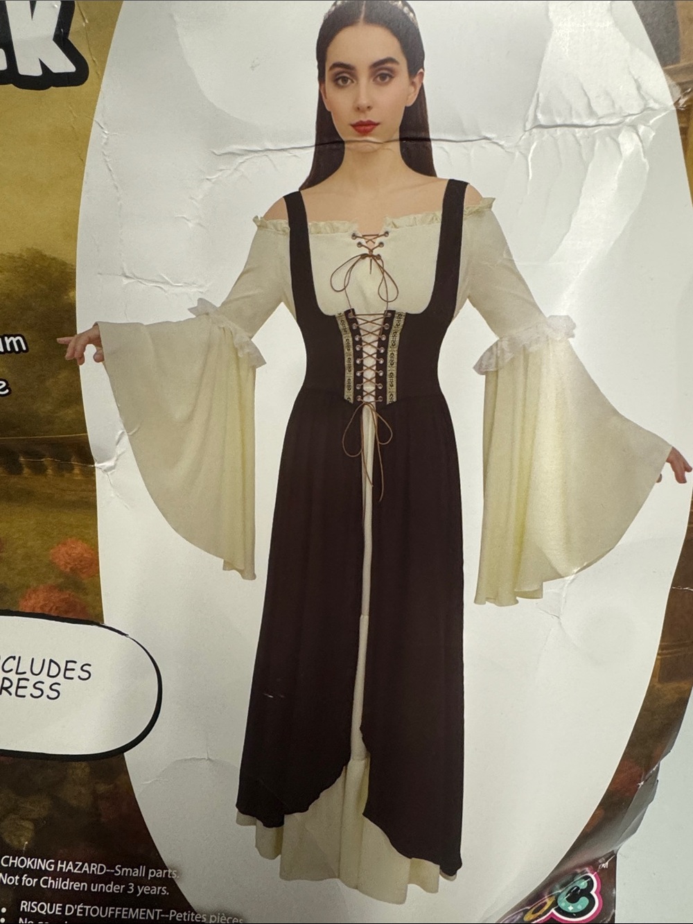 Size Med ROC Party renaissance dress and petty coat costume